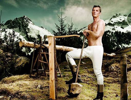 Стильный немецкий календарь Jungbauernkalender