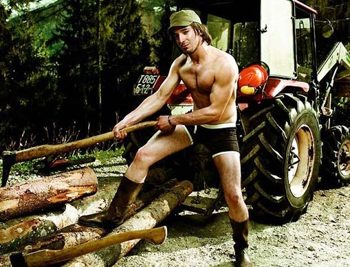 Стильный немецкий календарь Jungbauernkalender