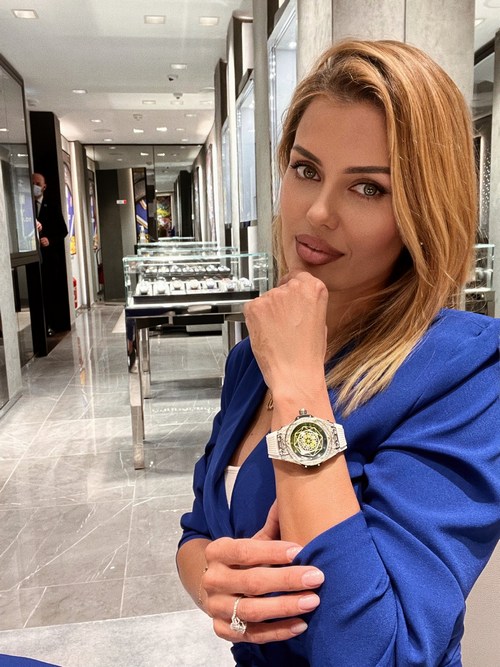 Амбассадором швейцарского часового бренда Hublot названа Виктория Боня