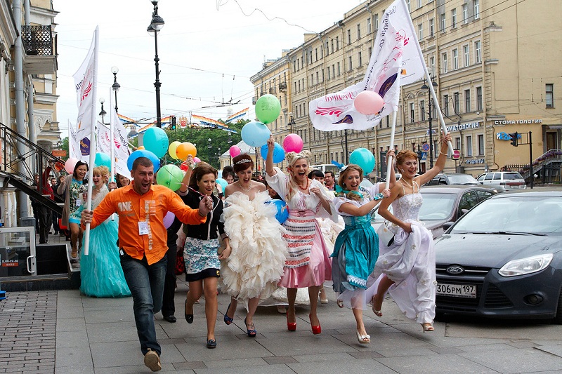 Фееричный праздник весны, красоты и любви - VI Свадебный Фотофестиваль Wedding Festival – состоялся в Санкт-Петербурге 26 мая!